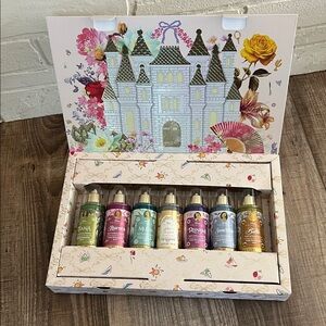 Disney Princess Fragrance Collection with Gold Accents NIB